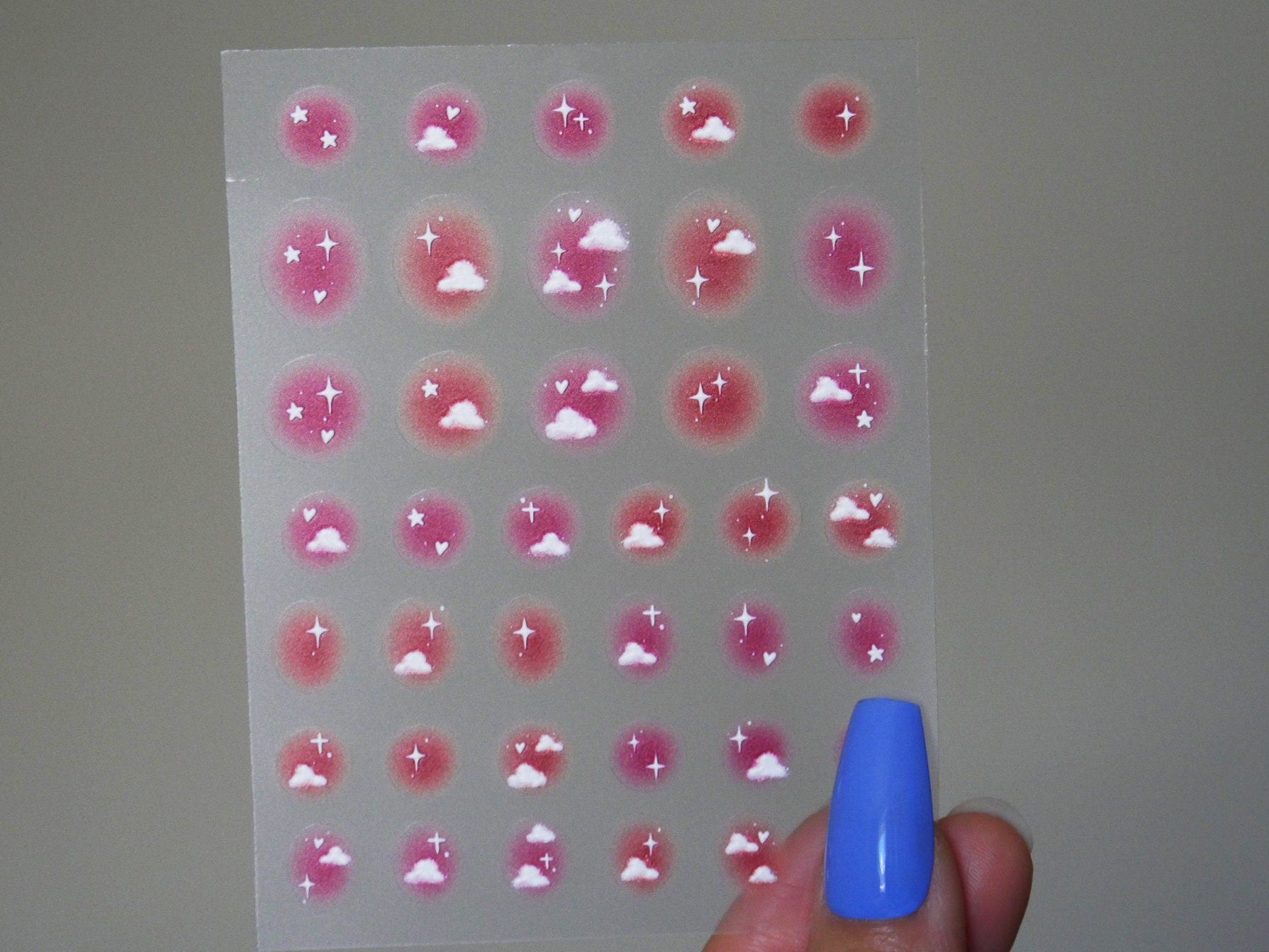 Bubbles nail sticker – MakyNailSupply