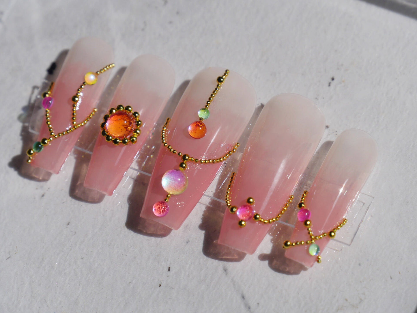 Steel Studs Mini Metal Caviar Nails Beads Balls/ Silver Gold nail micro-beads/ Nail Line art Dotting Design Metallic