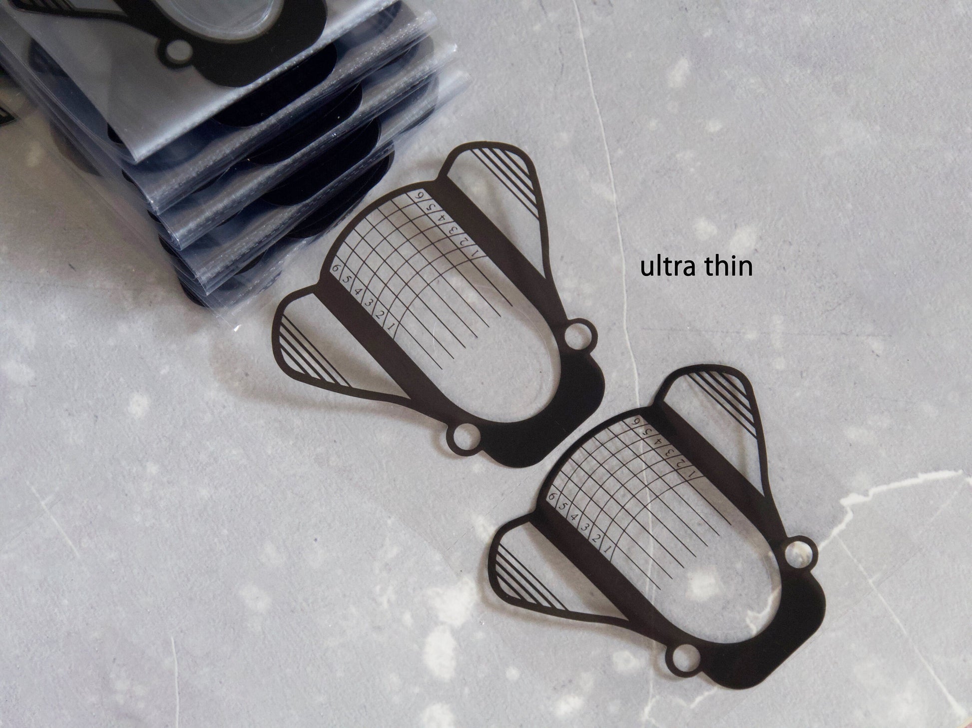 50/100pcs Nail Extension Building Gel Guide Sticker/ Silver Nail Salon Professional Forms U Shape Acrylic Curve Nail Form Manicure Tools