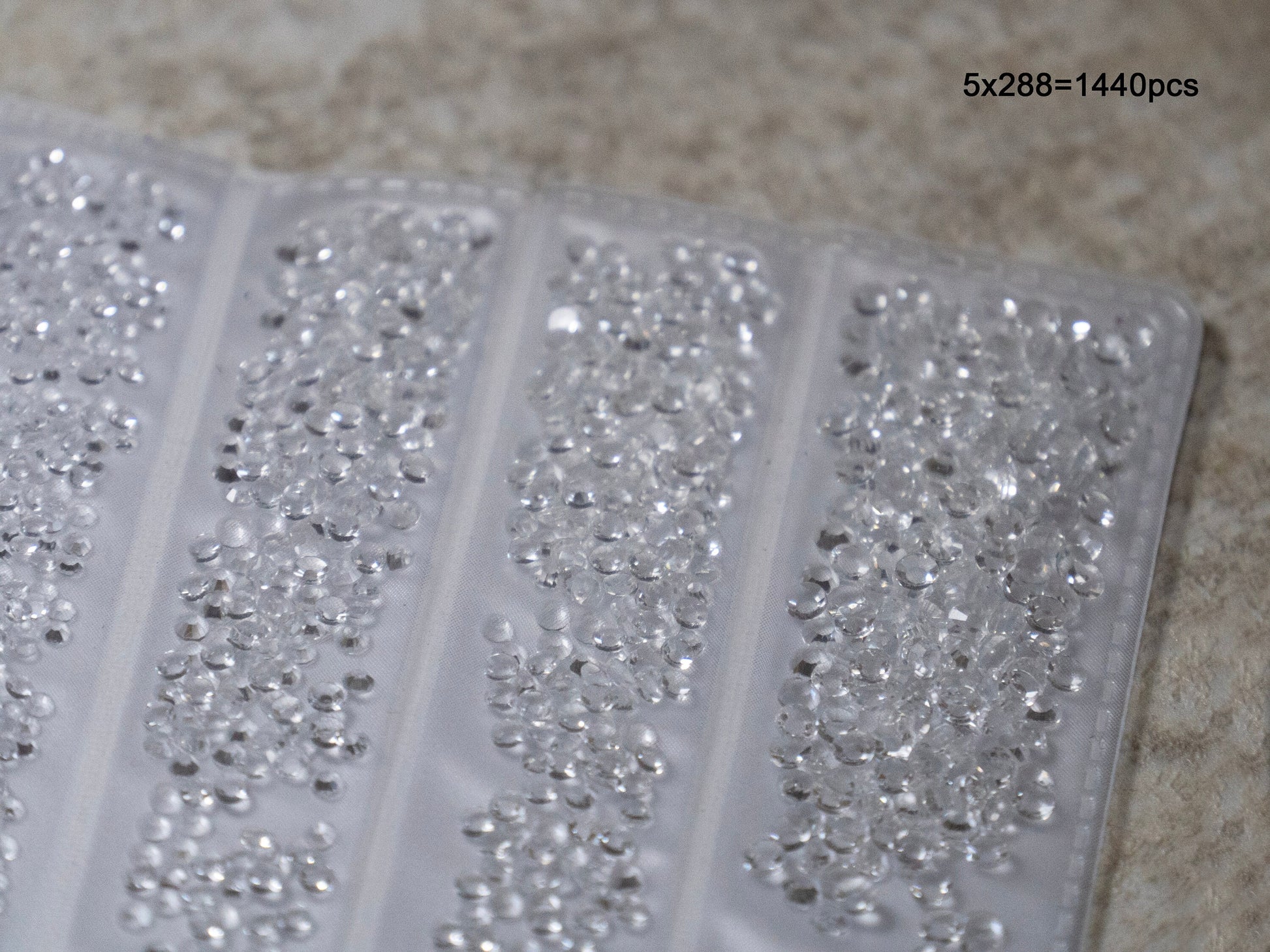 1440ct Non-hotfix CLear Flatback Rhinestones/ Glass Nail Rhinestone For Nails Art Decals / #3-#8 Small size Studs Resin Crafts supply