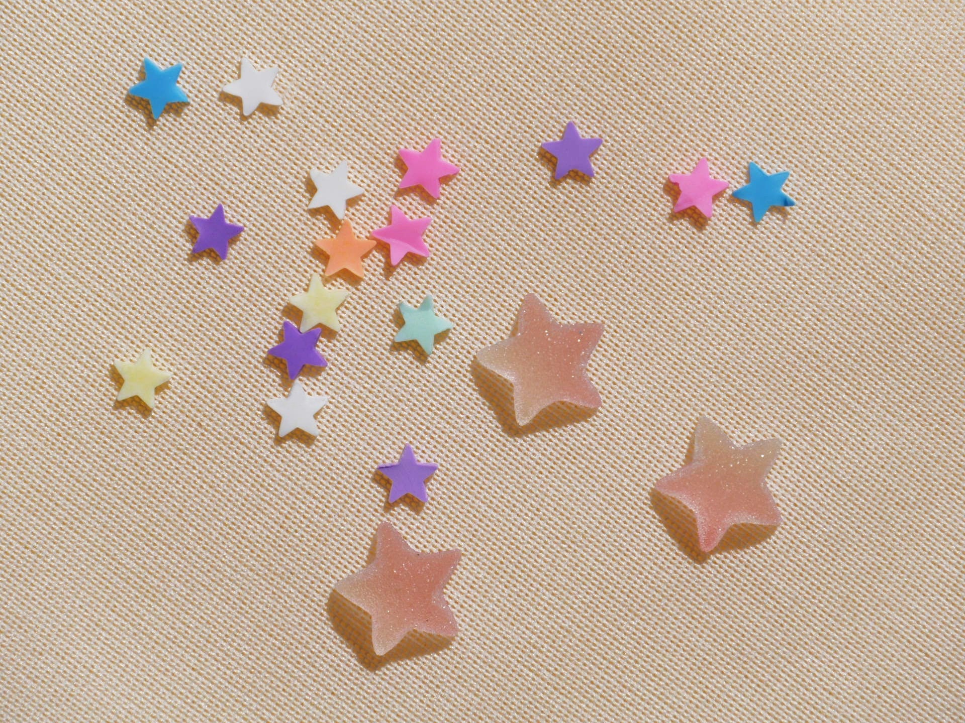 Star Sugar Candy Gummies Nail Deco