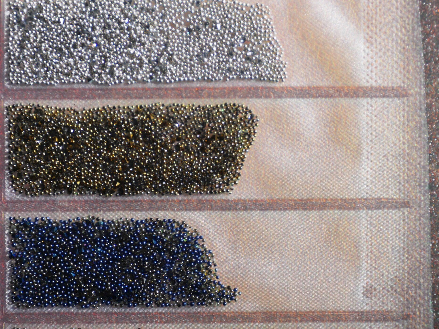 Super Tiny Glass Caviar Beads for Nails/ Clear Silver Nail Microbeads/ Mixed caviars for Crafts DIY Decal Supply 0.6-0.8mm