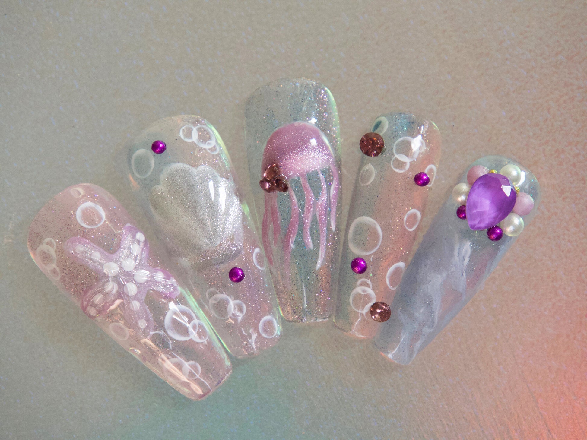Bubbles nail sticker/ Ultra Thin 3D Globule Bubble Nail Art Stickers Self Adhesive Decals