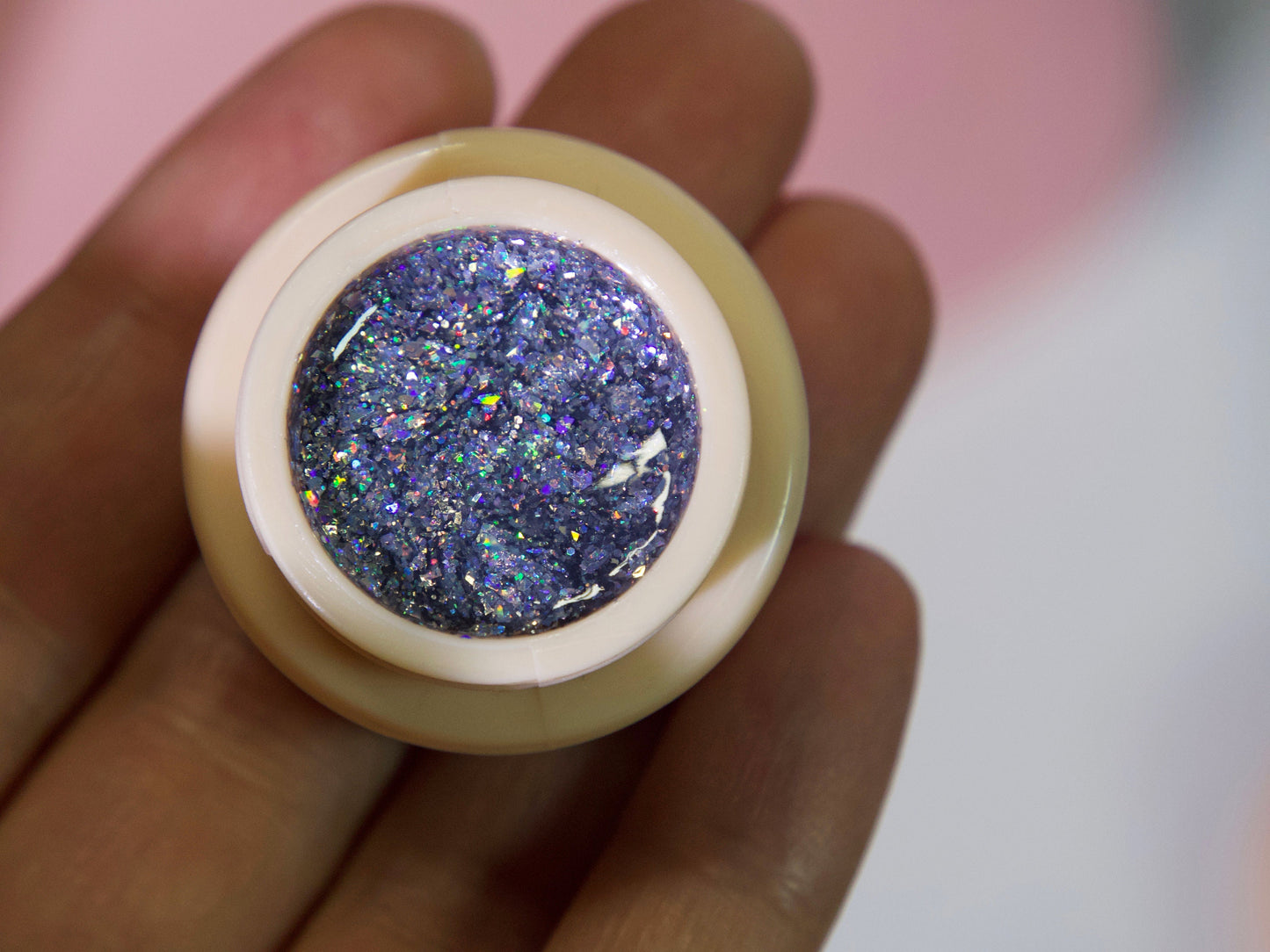 5g Pink Purple Glitter Nail UV Gel – MakyNailSupply