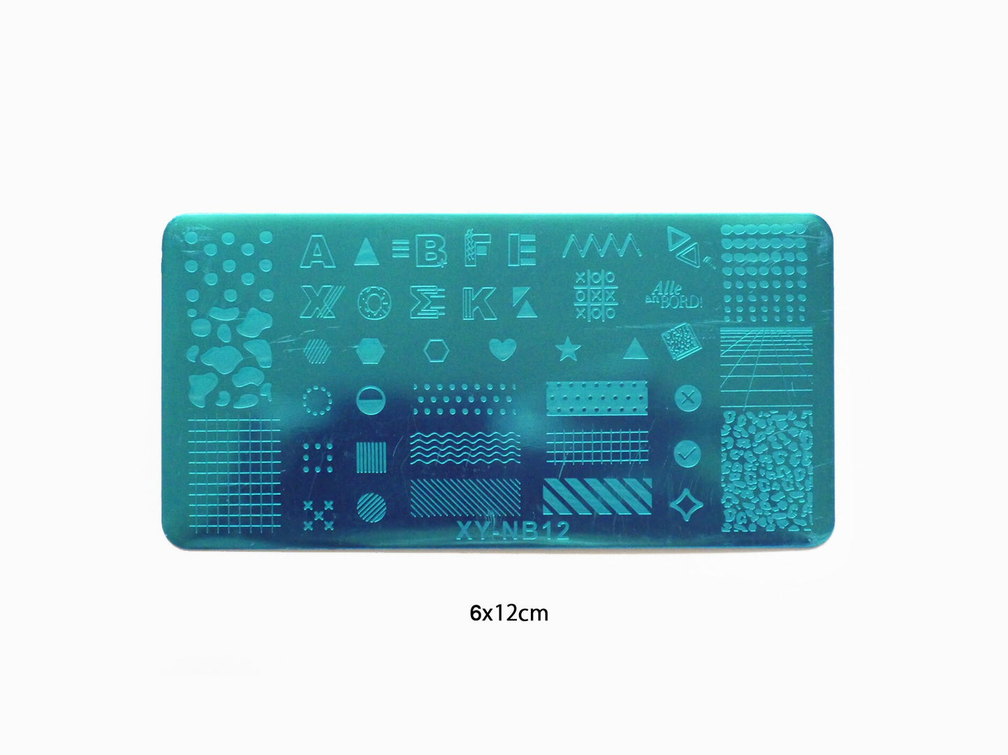 Greens Plants & Shapes Nail Art Stamping Plates/ Plaids Stamps Image Plates Manicure Nail Designs DIY/ Stamping Templates