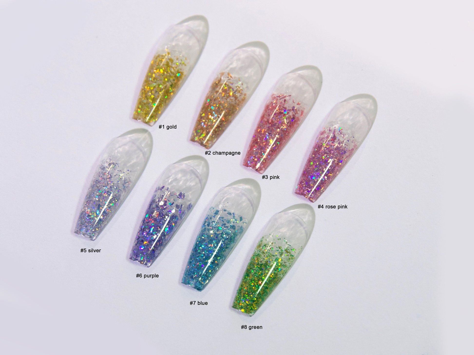 5g Chunky Halo Glitter Nail UV Gel/ High Density Sparkle Platinum Glittery Gel Polish/ Reflective Glitters Universal Gels Manicure Pedicure
