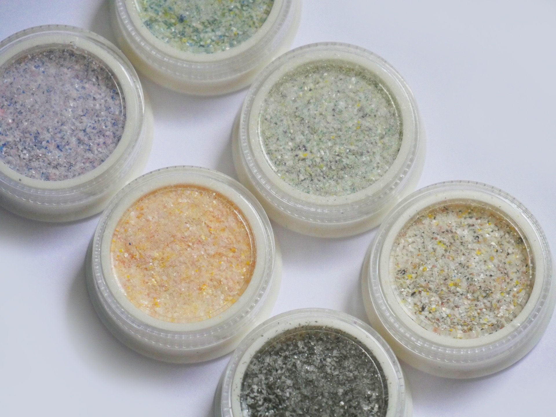 Marble Chalk Nail Powder Glitter