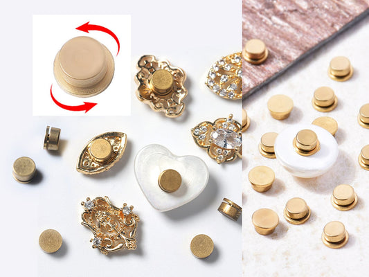 2pcs Brass Rotary Base Platform for Nails/ Fast Speed Rotating Spinner Plate/ Nail Jewelry Supply
