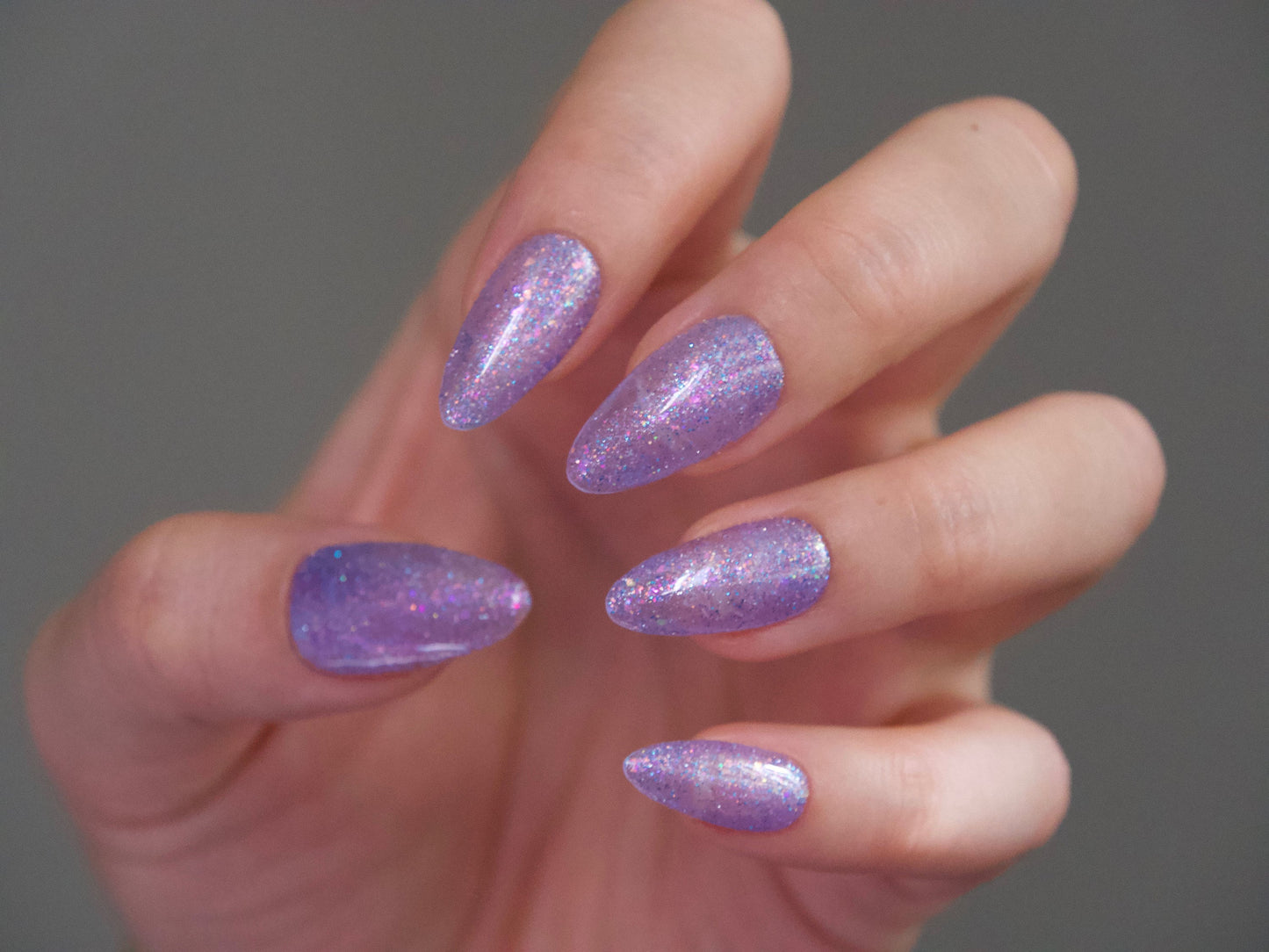 5g Pink Purple Glitter Nail UV Gel – MakyNailSupply