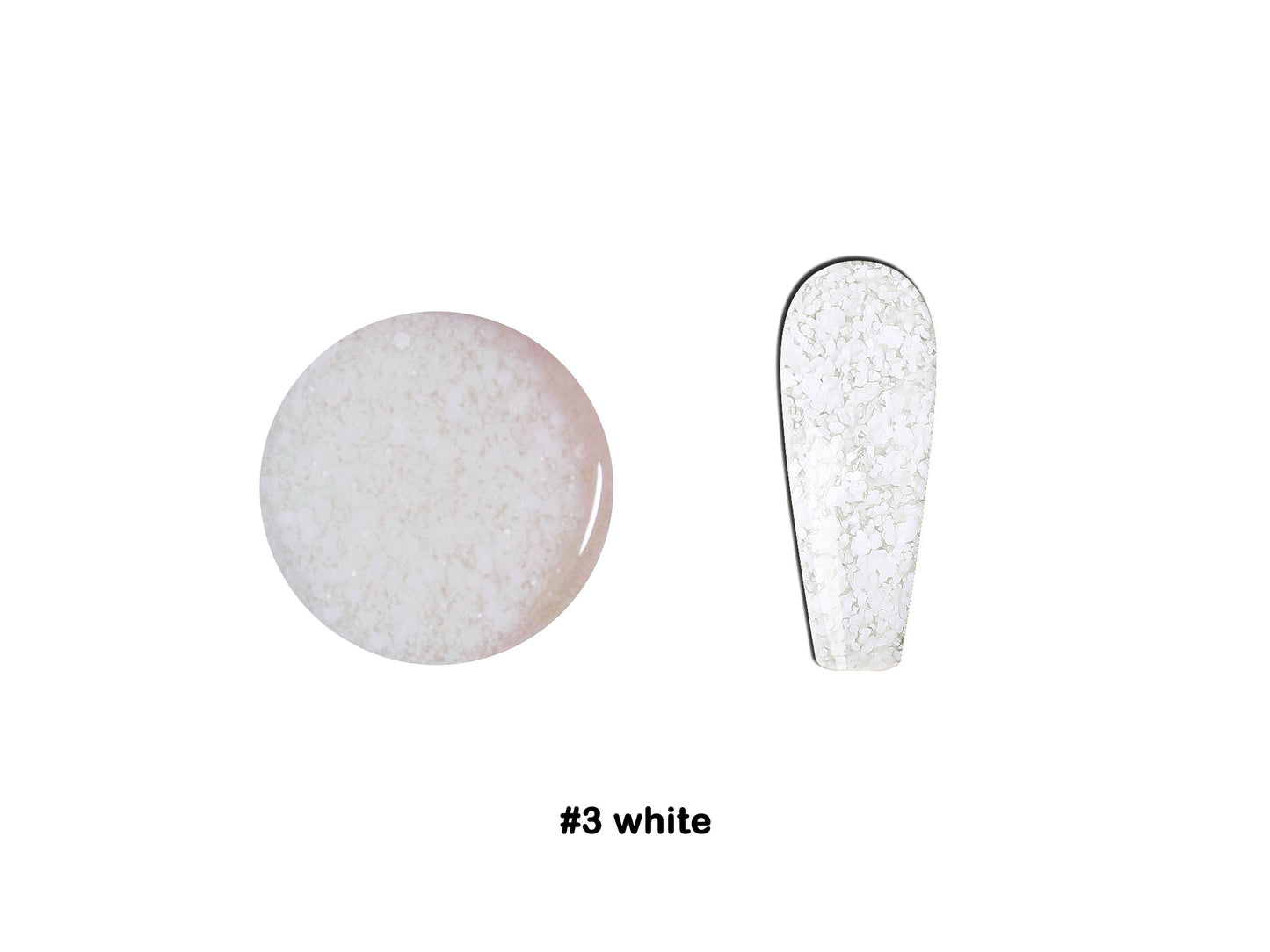 5g Snow Flake Glitter Nail UV Gel Polish/ White Snowflakes Glitters Gels Nail Polish Winter Manicure Pedicure Soak off Supply