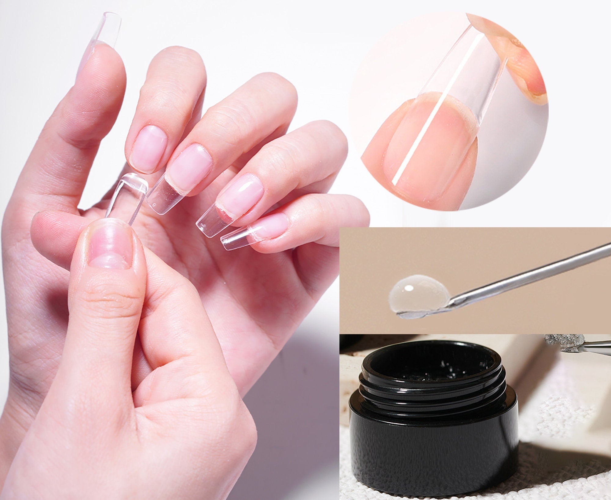 BORN PRETTY 2023 NEWEST 15ml Semi-Solid Clear Spider Nail Gel Used With  Color Gel Or Powder