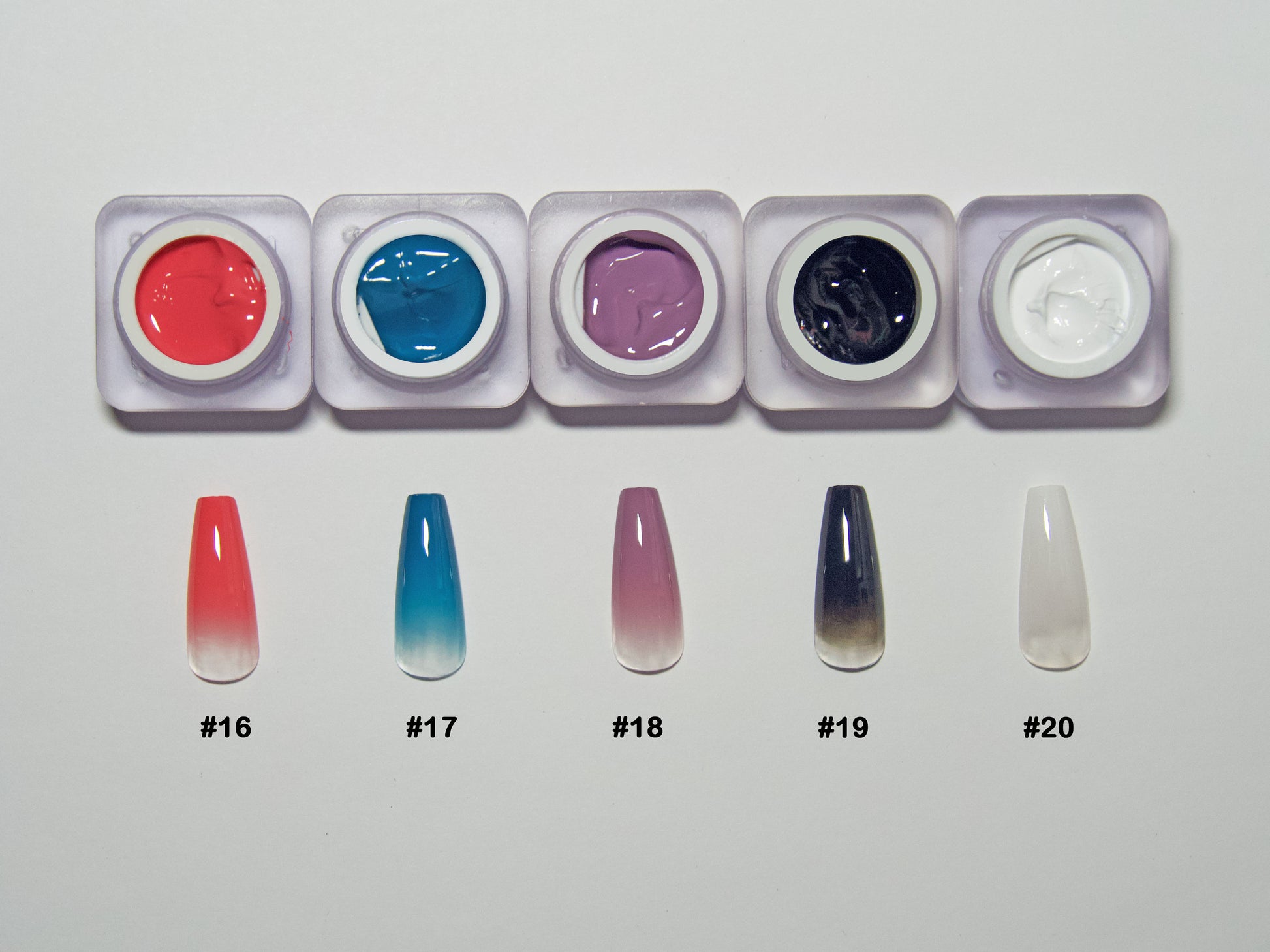 5ml Gradient Painting Nail Gel Polish/ Ombre Strong Coverage Creamy Gels for Nails/ Beginner Friendly Easy to Use