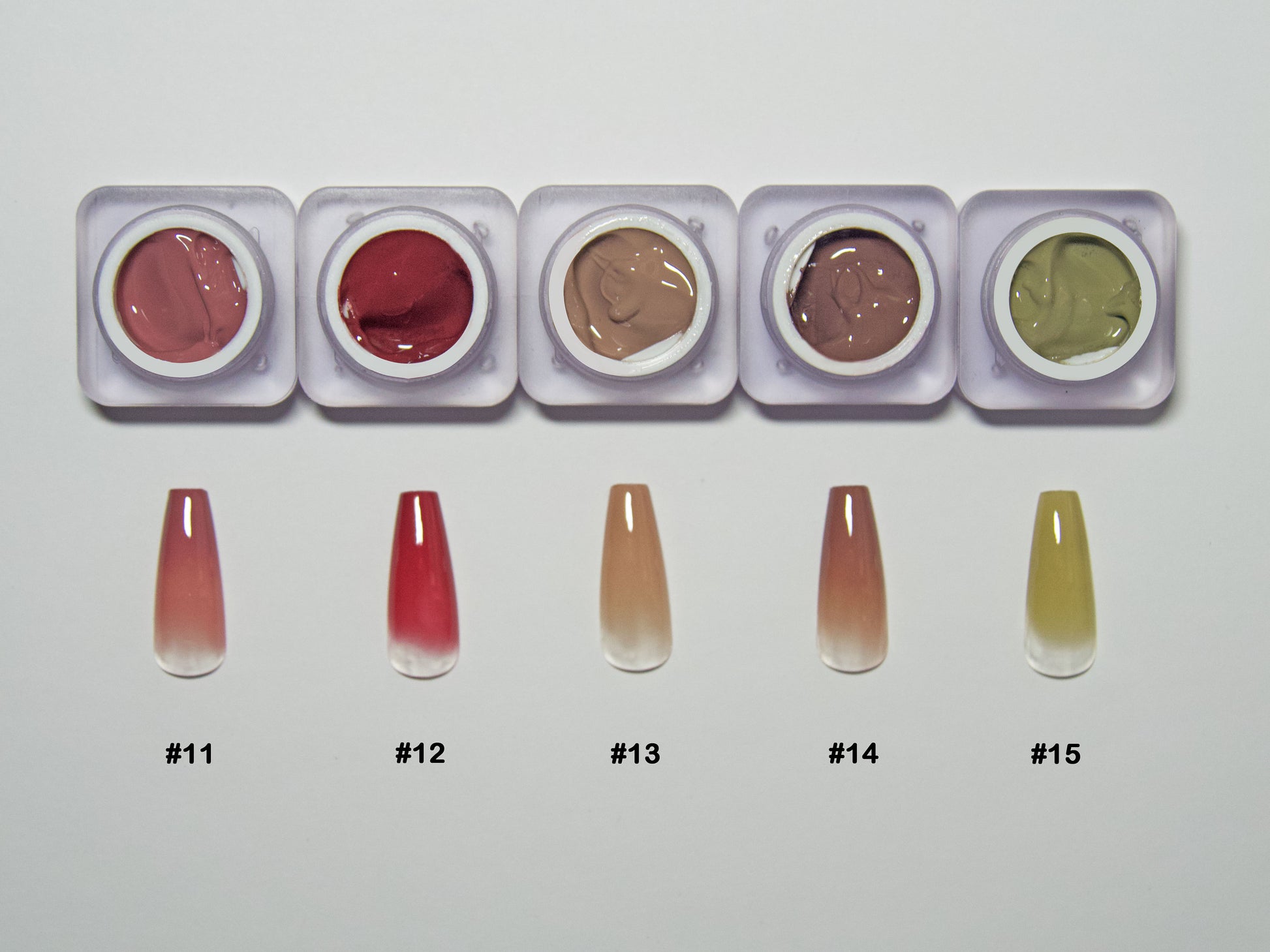 5ml Gradient Painting Nail Gel Polish/ Ombre Strong Coverage Creamy Gels for Nails/ Beginner Friendly Easy to Use
