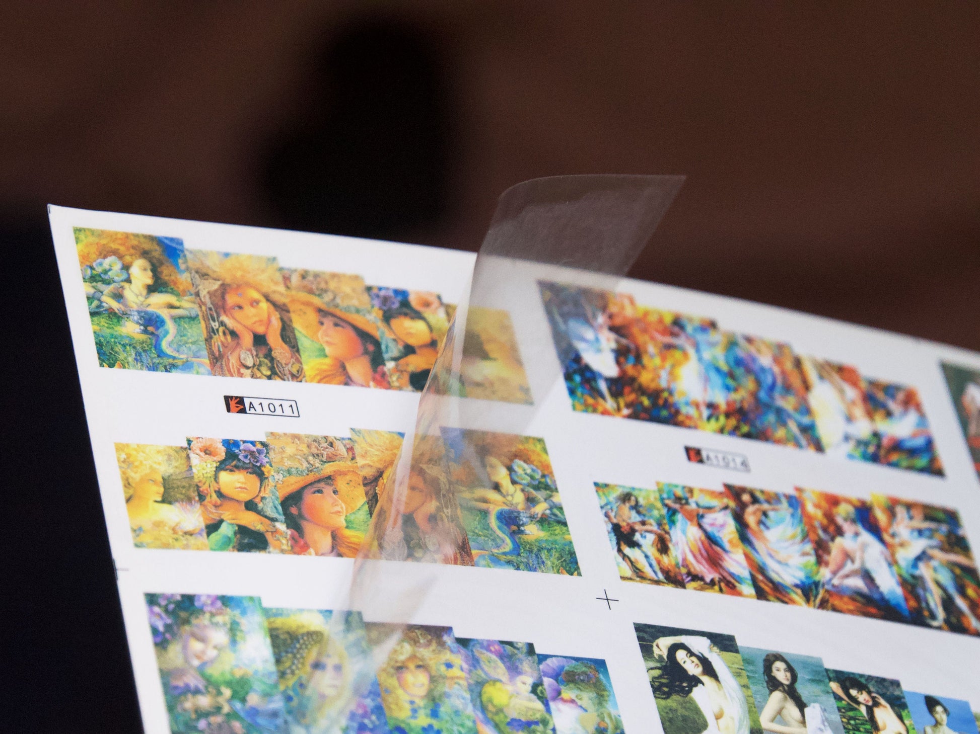 12sets Van Gogh and da Vinci Mona Lisa Water Transfer Nail Tattoo Sticker/ Famous Oil Painting Bouquet of Sunflowers Nails Stickers