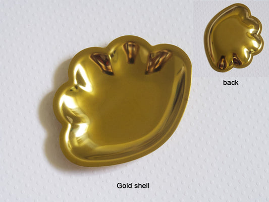 Heart shaped Stainless Steel Trims Jewelry Tray