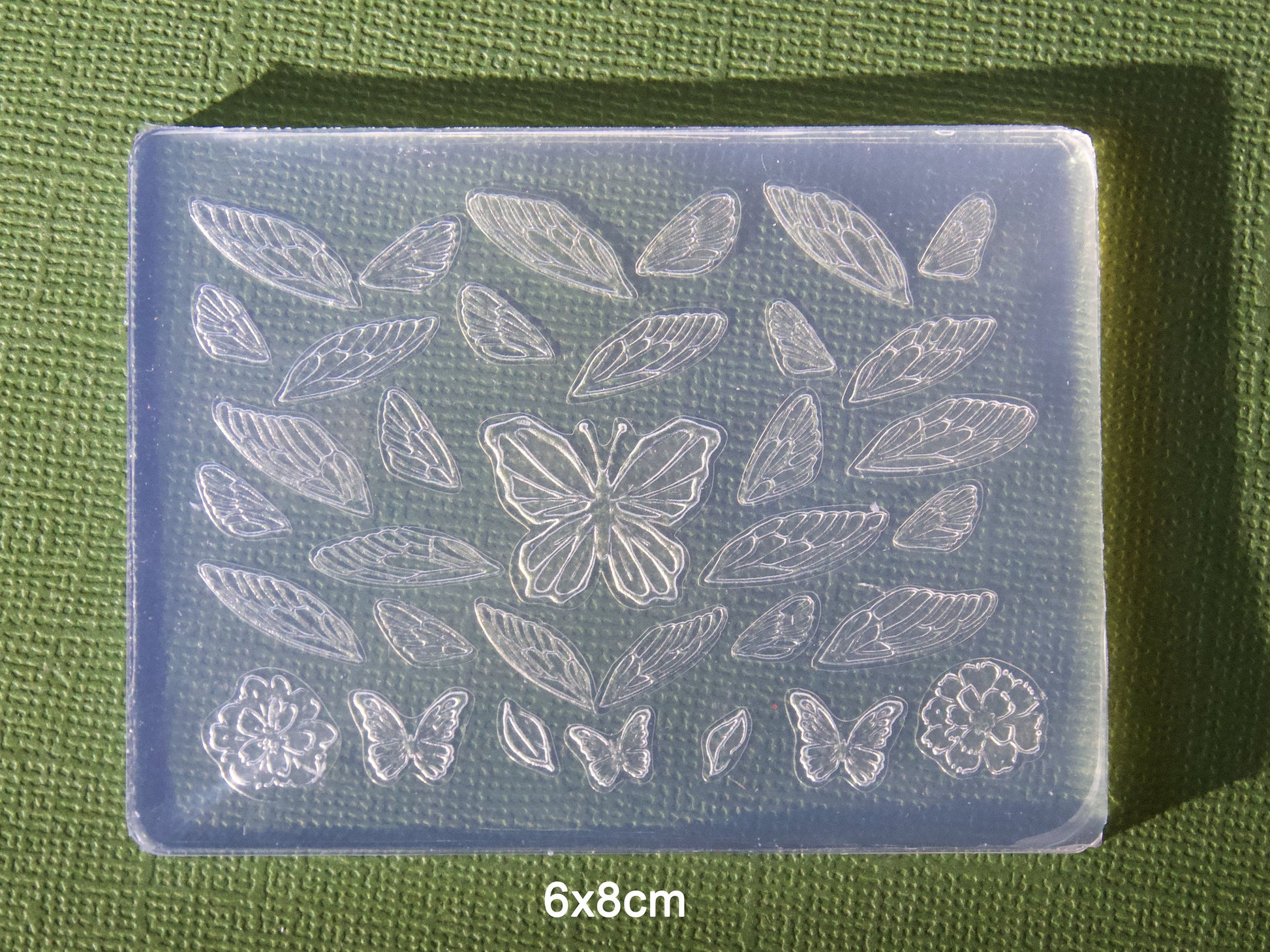 Butterfly Wing Silica Mould Nail Art DIY Decal Design/ Silica 3D Fluttering Beauty Graceful Butterfly Template Gel polish Mold Manicure
