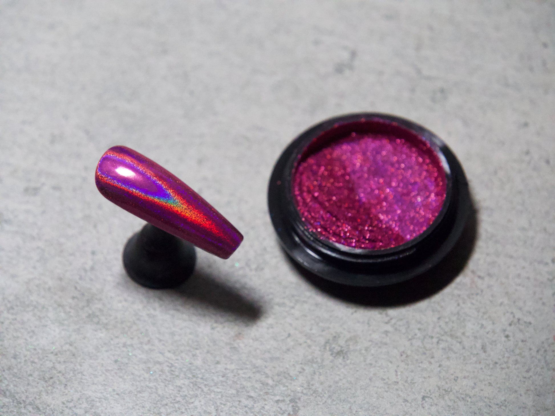 Rainbow Halo Laser Shimmer Chrome Pigment / Chameleon Chrome Powder/Nail holographic Powder Nail art Supply