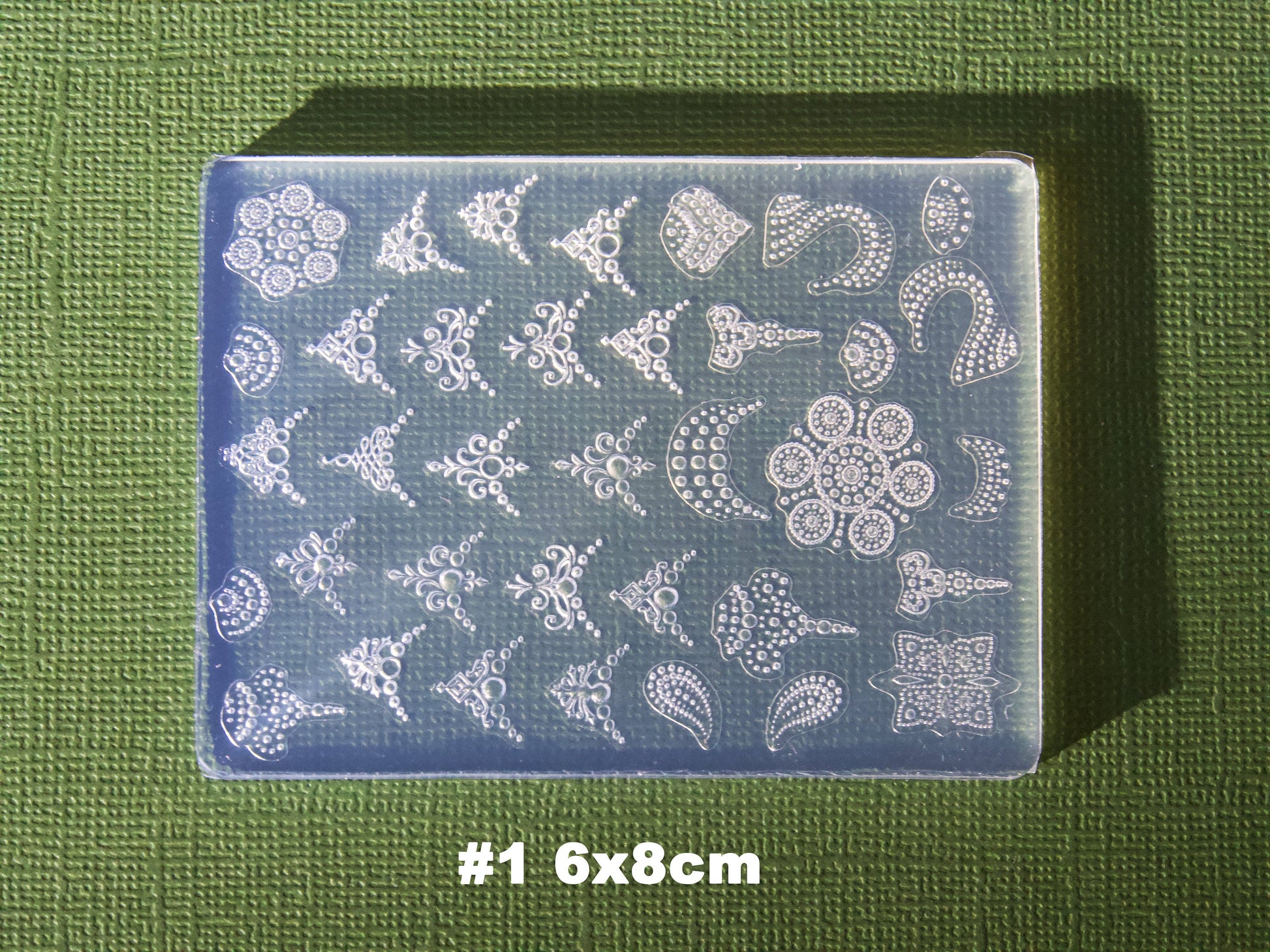 Art Frame & Mandala Dotting Silica Mould Nail Art DIY Decal Design/ Silica 3D Paint Frame Henna Bohemian Template Gel polish Mold Manicure