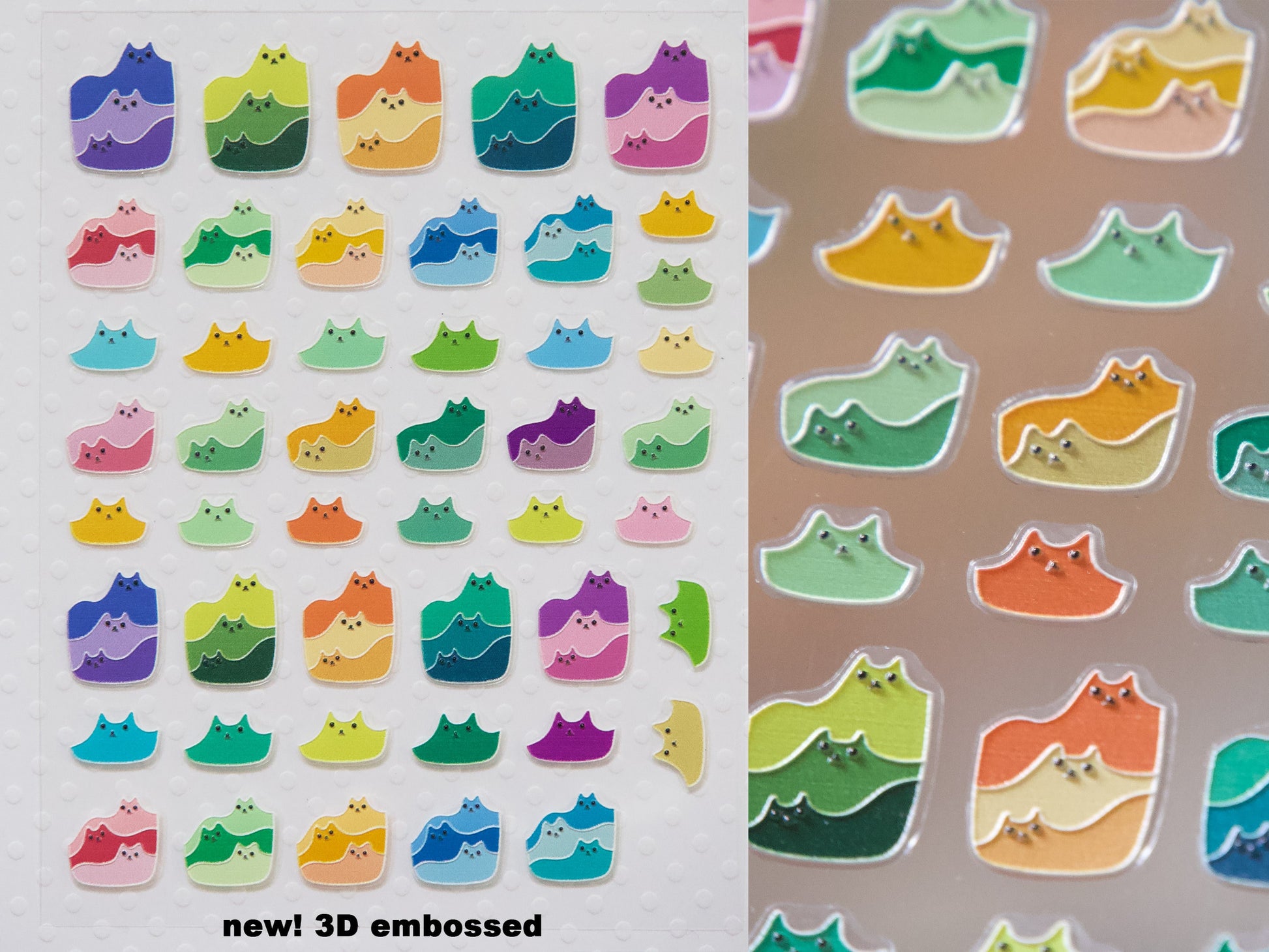 Cute Kitty Nail Stickers